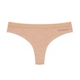 thumbnail image 1 of Tanga Fruit Of The Loom para Dama, con Costuras Overlátex Café Talla CH, 1 of 4