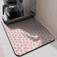 thumbnail image 4 of Sweet Peach Kawaii Coffee Station Mat - 4-Layer Eco-Friendly Drying Mat for Espresso Makers & Kitchen Counter, 4 of 5
