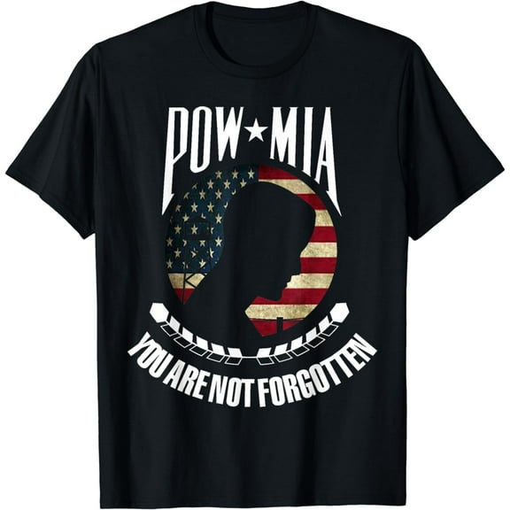 POW MIA American flag you are not forgotten shirt