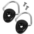 thumbnail image 4 of KAKOWELY kayak bungee kit 2pcs Kayak D-Rings Kit Canoe Boat Fishing Rigging D-Rings Sailing Camping Hardware Accessories With Screw Safety Deck Loop Mounting Tie Down Buckles, 4 of 5