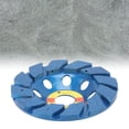 thumbnail image 3 of Roue de Coupe, Double Riveté Processus Bleu Meulage Roue de Coupe Polyvalent Réduire l'Usure de 4 Pouces pour le Polissage de la Pierre pour le Granit, 3 of 8