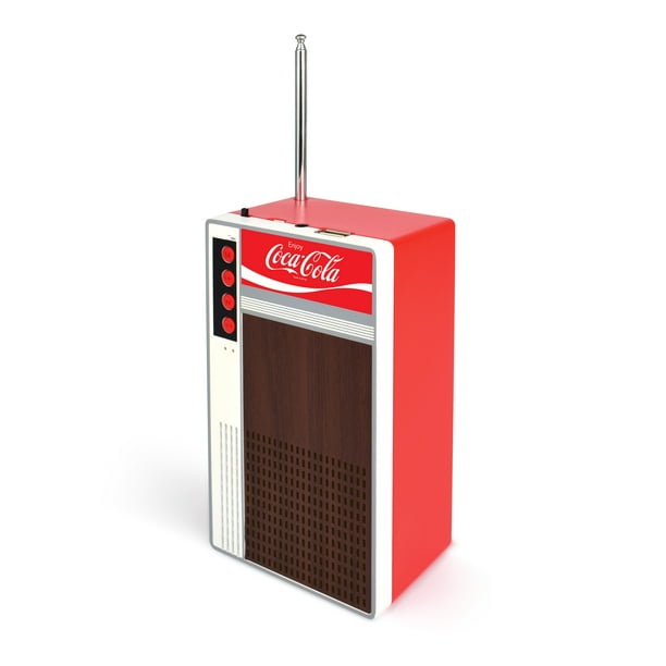 Coca Cola Retro Style Wireless Bluetooth Speaker and FM Radio Vending