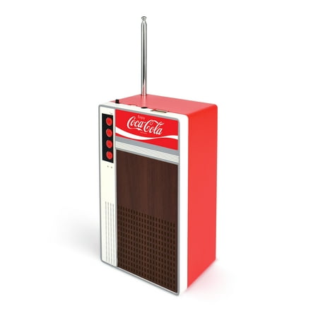 Coca Cola Retro Style Wireless Bluetooth Speaker and FM Radio - Vending Machine Design