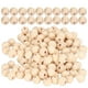 thumbnail image 2 of 5 Pack Wooden Beads Natural Round Loose Rustic Country DIY Hand Made Jewelry Making Materials(Natural Color 12mm 80pcs), 2 of 5