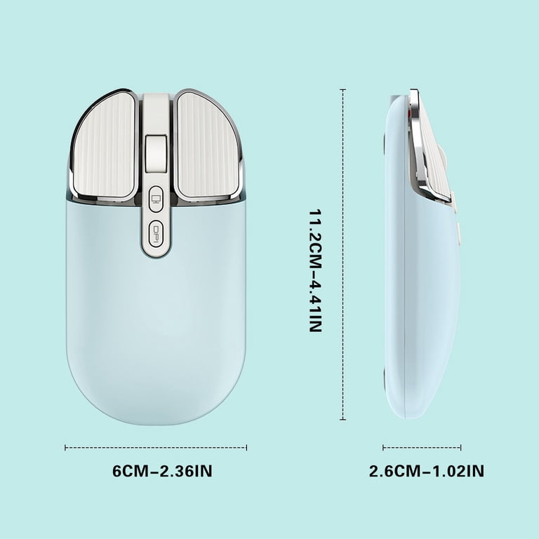 Optical 2.4G Wireless Mouse With Vintage Basketball Texture - Ergonomic Design, USB Nano Receiver, For PC Laptop