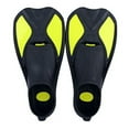 thumbnail image 6 of Tnobhg 1 Pair Plastic Diving Fins Swimming Training Fins Professional Snorkeling Flippers Short Blade Flippers Leg Strength Building Swimming Flippers for Unisex Adults, 6 of 7