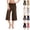 18# Coffee, variant on Women Y2k Low Rise Gaucho Pants Foldover Wide Leg Capris Palazzo Yoga Pants Flowy Cropped Culottes Lounge Bottoms Coffee L