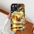 thumbnail image 2 of Luxury Shiny Gold Apple-Shaped Water-resistant Phone Case for Fashion Lovers & Holiday Gifts, Durable Shockproof with Glossy Surface, Compatible with iPhone 11/12/13/14/15/16 (Pro Max/Plus), 2 of 9