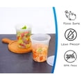thumbnail image 2 of Contenedores de plástico para almacenamiento de alimentos Delicatessen EDI 32 oz (20 juegos), 2 of 9