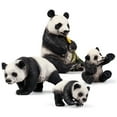 thumbnail image 1 of 4PCS Modèle Animal Jouet Simulé Panda Animal Figure Animal Jouet Décoration de Table, 1 of 10