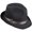 Black, variant on Men Jazz Hat Decorative Breathable Print Anti-Uv Photo Prop Sunscreen Unisex Vintage Performance Top Hat Adult Headwear Fashion
