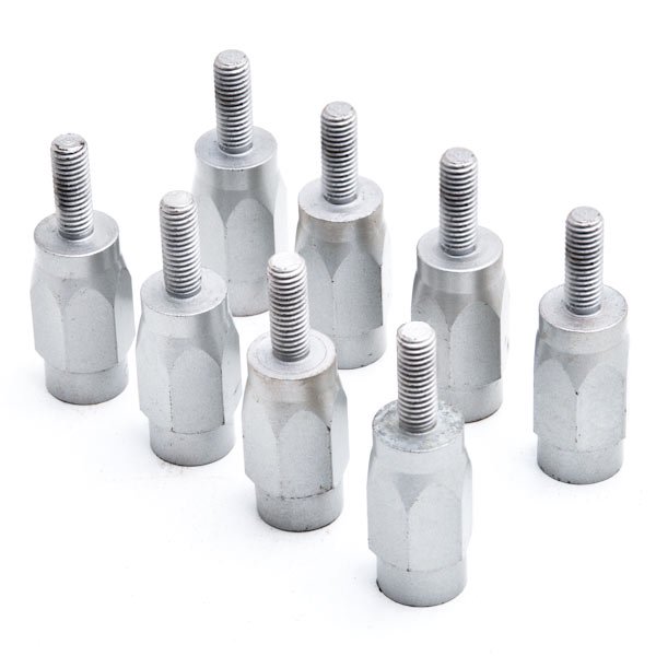 Krator Wheel Stud Spacer Bolts M8x1.25 Fits Kawasaki KFX 50 Suzuki LT50