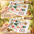 Matte_classic White 100 Count 11" x 17" Printable Vinyl Sticker Paper