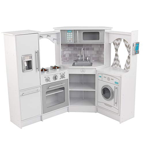 Whitney Prime zuiverheid KidKraft Ultimate Corner Play Kitchen Set - White - Walmart.com
