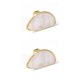 thumbnail image 2 of Qarigey Anillo de moda femenina exquisita aleación de zinc anillos ajustables portátil novia esposa regalos joyería Festival tipo 2 Tipo 2 2Conjunto, 2 of 6