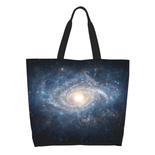 Easygdp The Galaxy Bolsas Tote para Mujer, Bolsos de Hombro para Viaje, Bolsos de Mano de Gran Capacidad para Compras y Trabajo