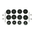 thumbnail image 3 of Juego de mancuernas VidaXL ajustables de 30 kg con 18 placas y empuñaduras, 3 of 3