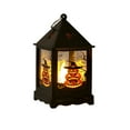 thumbnail image 2 of Anhility Halloween Mini Lanterns LED Small Lanterns Decorative Halloween Hanging Lantern Decorative Candle Lanterns Farmhouse Decor for Weddings Western Camping Party Decorations, 4.13x2.16x2.16in, 2 of 6