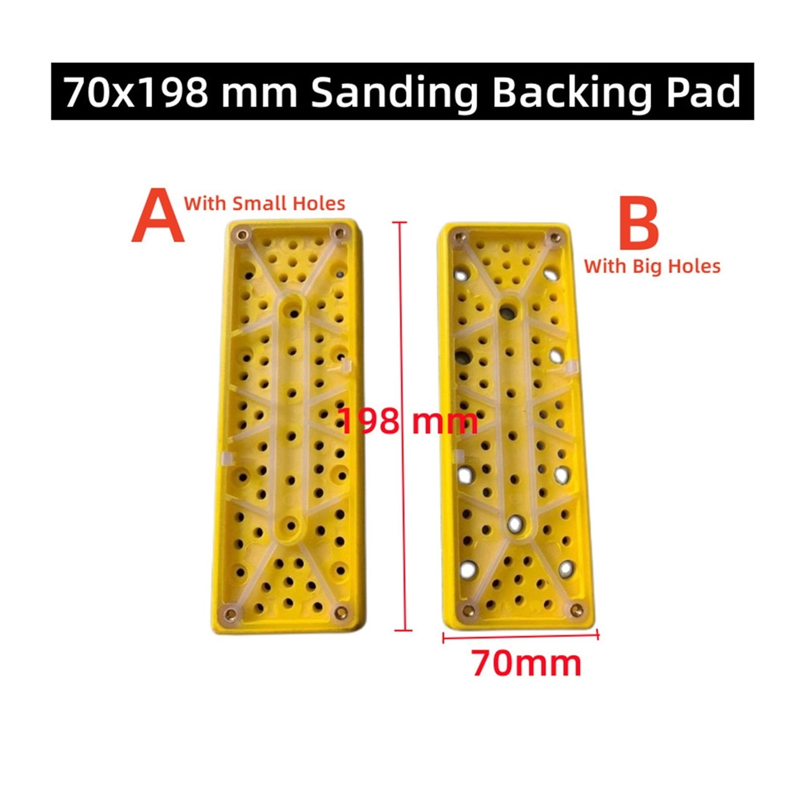 70x198mm Self Generated Vacuum Orbital Sander Air Square Polisher Dry Grinding Machine Self Dust Removal Pneumatic Sanding Tools ,Widely Use