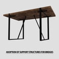 thumbnail image 3 of Suede chairs with metal legs - Delicate and durable - Breakfast nook - Sturdy seating, 3 of 7