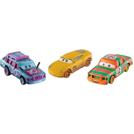 Vertigo Car - Disney/Pixar Cars Crazy 8 Die-Cast 3-Pack Derby Character Vehicles