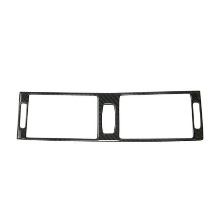 - Carbon Fiber Air Vent Outlet Cover Interior Central Outlet Air Vent Frame Trim For BMW X5 X6 E70 E71 2008-2013