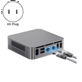thumbnail image 2 of Mini PC Alder Lake N100 16GB DDR4 500GB SSD WIN11 Pro 4K -Compatible WIN11 Computer Dual LAN Pfsense US Plug,1 * Mini PC, 2 of 9