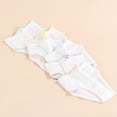 thumbnail image 5 of GYRATEDREAM Girls and Toddler Underwear, Cotton Knit Tagless Brief, and Bikini Panties, Big Kids Undies Soft 100% Cotton Multipack (Pack of 6) for 6-7Y White, 5 of 9