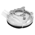 thumbnail image 1 of Universal Dust Shroud, 99.5% Dust Control Removable Front Edge Design Dust Shroud 3 Adjustable Screws Captures Airborne Particles Universal Dust Shroud for Angle Grinder, 1 of 7