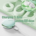 thumbnail image 4 of Limpiador de lentes de contacto Vastsoon Portable Ultrasonic Green, 4 of 6