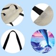thumbnail image 1 of J Pequeña Ballena Bolso De Compras De Hombro Estampado Bolso De Mano Grande Informal Likrtyny Arte Deco, 1 of 3