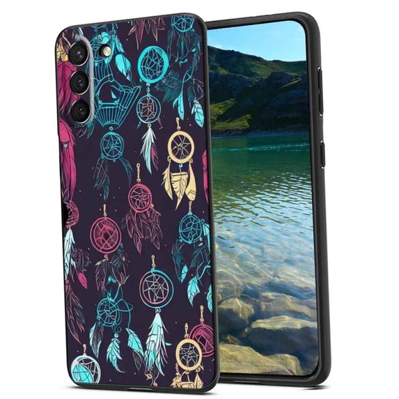 Compatible with Samsung Galaxy S21 Phone Case, Catcher-Dream-15 Case Men Women, Flexible Silicone Shockproof Case for Samsung Galaxy S21