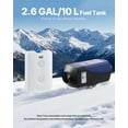 thumbnail image 2 of VEVOR Diesel Heater, 8KW, DC 12V/24V, Portable Diesel Air Heater with Remote Control and LCD Screen, Fast Heating Low Noise, 2.6 Gal Large Fuel Tank for Vehicles, Vans, RVs, Campers, and Trucks, 2 of 9