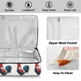 thumbnail image 4 of Iauyy Casserole Carrier for Hot Food Insulated Casserole Travel Carry Bag with Lid Food Warmer Bag for Party/Picnic,Color Of The Rooster-a, 4 of 7