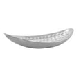 thumbnail image 2 of Sol Living Serving Tray for Parties - Professional Oval Platter - Appetizers, Desserts, Finger Foods - Non-Slip, Dishwasher Safe - Home, Restaurants, Bar Services - Bolt Hammered, 22.5" x 4.5" x 3", 2 of 6