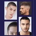 thumbnail image 4 of Self Hair Clippers for Men, Cordless Electric Haircut Kit Professional Waterproof Automatic Circular Hair Trimmer with LED Display, Self Haircut Grooming Clippers for Male, Gold, 4 of 6