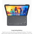 thumbnail image 6 of ZAGG Pro Keys Detachable Case and Wireless Keyboard for Apple iPad Air 10.9 Multi-Device Bluetooth Pairing Backlit Laptop-Style Keys Apple Pencil Holder 6.6ft Drop Protection Lightweight Design, 6 of 8