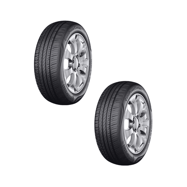 Paquete de 2 llantas 205/55 R17 91V FR modelo ContiPowerContact marca Continental