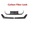 thumbnail image 2 of HueMaison Car Rear Bumper Diffuser Spoiler Lip Splitter Rear Bumper Lip Protector Guard For BMW F80 M3 F82 M4 2015-2020 Carbon Fiber Style, 2 of 5