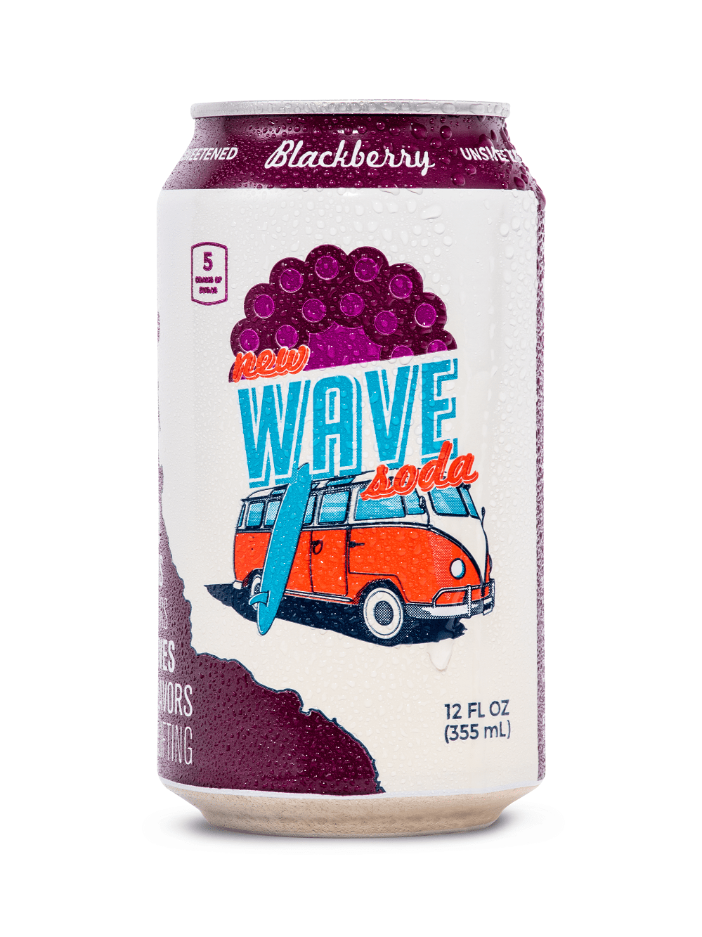 What Is The Most Healthy Soda Wave Soda Politely Caffeinated Healthy Soda Blackberry 24 Count