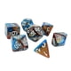 thumbnail image 2 of Dados acrílicos , de dados D20 D8 D12 D4 de dados poliédricos para de , , familiar, Marrón Hugo Dados de juego de mesa, 2 of 6