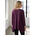 thumbnail image 2 of Roaman's Women's Plus Size Ultimate Handkerchief Hem Tunic, 2 of 6