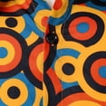 thumbnail image 5 of CONZONE Mens 70S Disco Buttons Down Shirts Long Sleeve Hippie Shirts for Men Trendy Floral Graphic Lapel Soft Lightweight Tops, 5 of 8