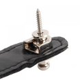 thumbnail image 5 of 1 Unid Silver Head Chrome Belt Buttons Straplocks para Bajo de Guitarra, 5 of 5