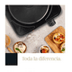 thumbnail image 3 of Parrilla Eléctrica De Disco 1 Quemador Portatil 5 Niveles Lab.G Negro, 3 of 5