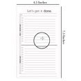 thumbnail image 3 of Inkdotpot Daily Planner List Pad Notepads Memo Pad, Undated To-Do List Tear Off pad - 4.5 x 7.5 Inches (50 Sheets) Organizer- Scheduler- Organize Tasks- Lists, 3 of 7