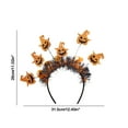 thumbnail image 3 of Boovnll Halloween Headband, Funny Cute Hair Hoop Black Halloween Headbands for Women Kids Halloween Party Hair Accessories Decorations, Headbands for Women, 3 of 6