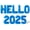 Blue, variant on Letter Balloons - HELLO 2025 16" Inch Alphabet Letters Foil Mylar Balloon New Years Eve Party Banner (Pink)