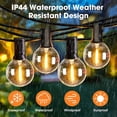 thumbnail image 5 of 50 Pack G40 LED Replacement Bulbs for Outdoor String Lights, 5 of 7