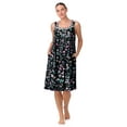 thumbnail image 6 of Aria Women's Sleeveless 100% Cotton Nightgown, Sizes XS-5X, 6 of 6